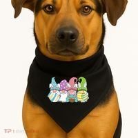 Gnome Easter Egg Hunt USA-Made Doggie Bandana thumb 1
