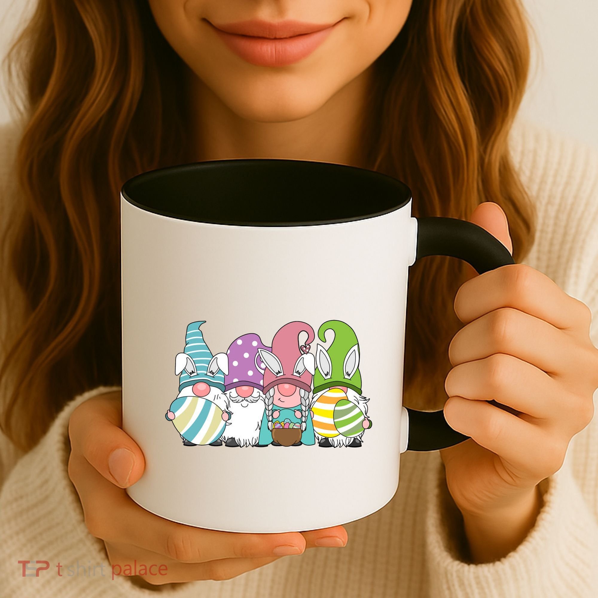 Gnome Easter Egg Hunt Coffee Mug