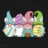 Gnome Easter Egg Hunt Polo thumb 3