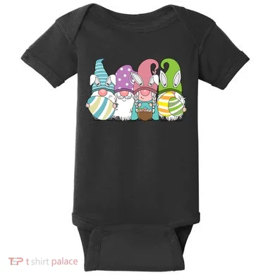 Gnome Easter Egg Hunt Baby Bodysuit