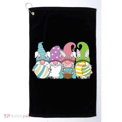 Gnome Easter Egg Hunt Golf Towel