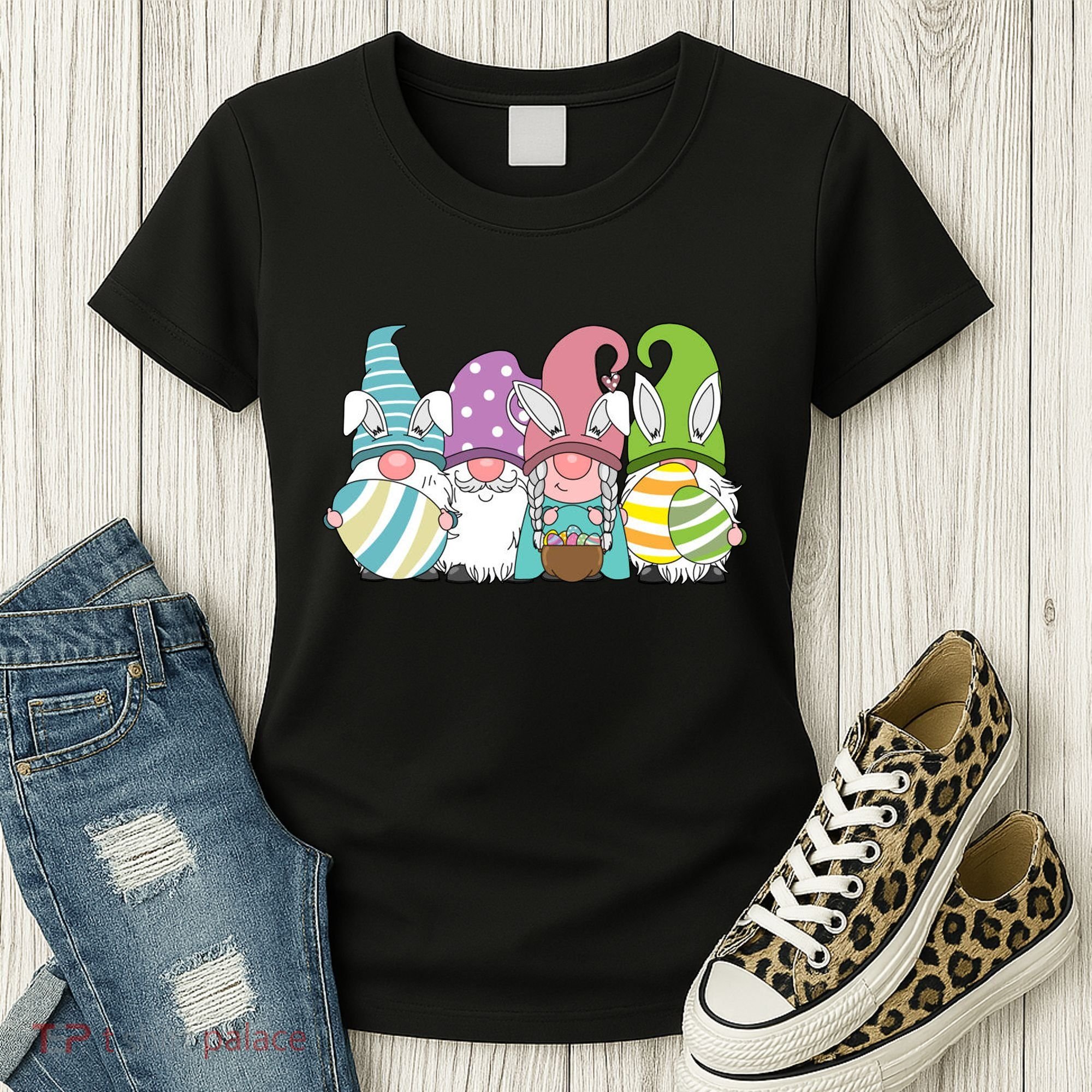 Gnome Easter Egg Hunt Women's T-Shirt