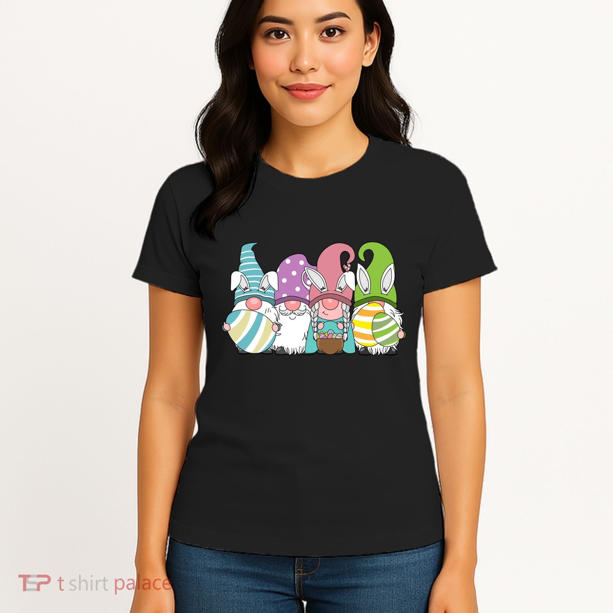 Gnome Easter Egg Hunt Women's T-Shirt