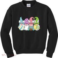 Gnome Easter Egg Hunt Kids Sweatshirt thumb 0