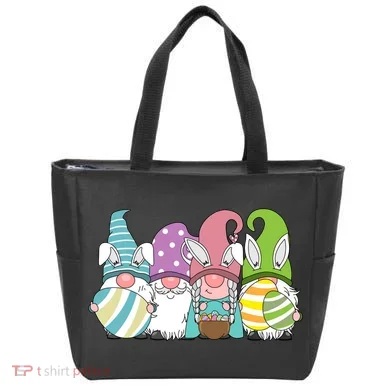 Gnome Easter Egg Hunt Tote Bag