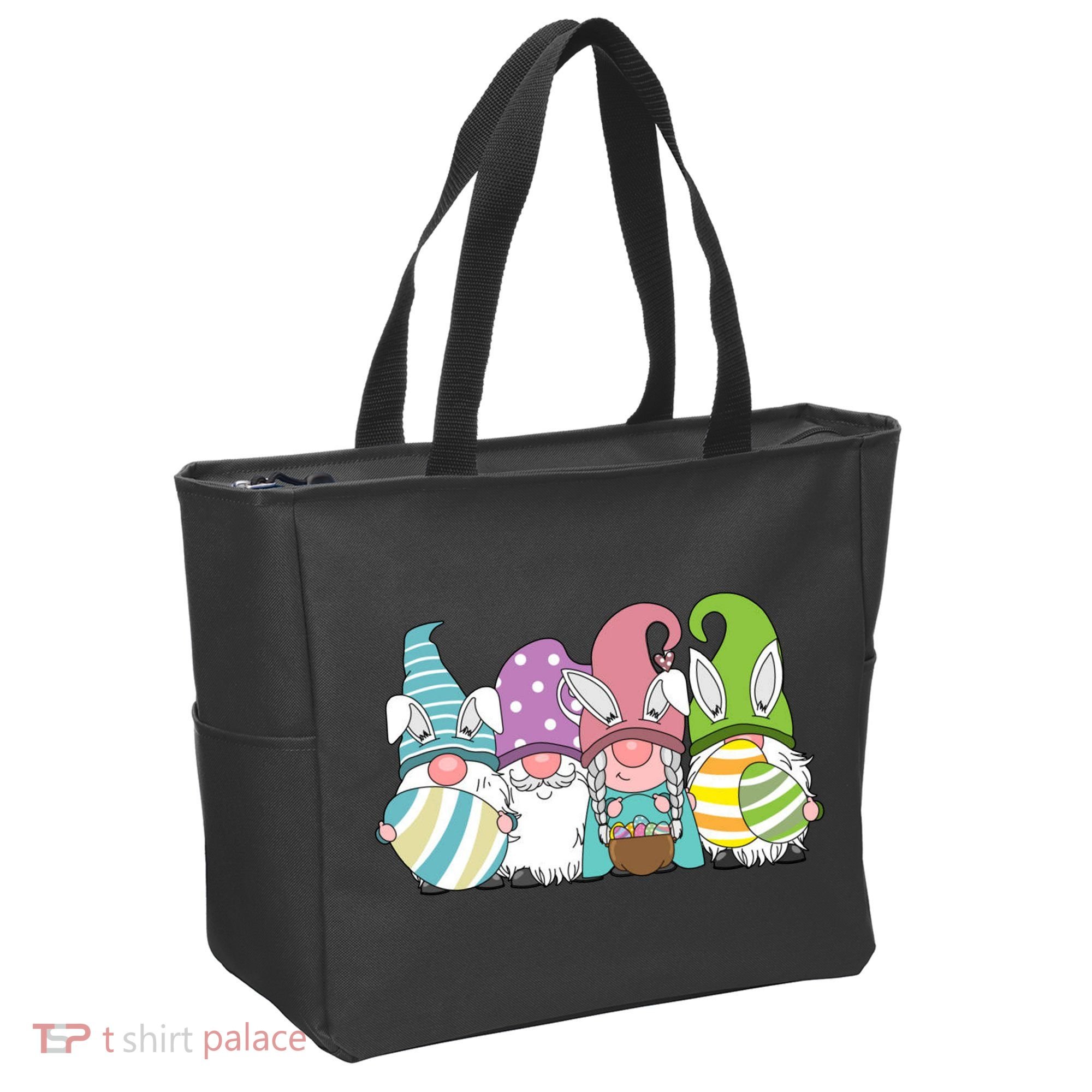 Gnome Easter Egg Hunt Tote Bag