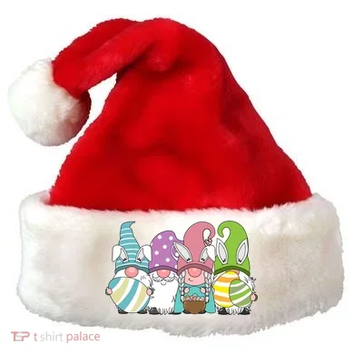 Gnome Easter Egg Hunt Santa Hat