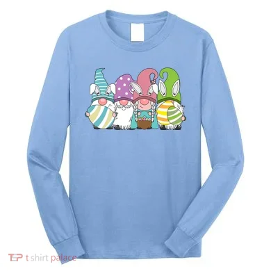 Gnome Easter Egg Hunt Long Sleeve Shirt