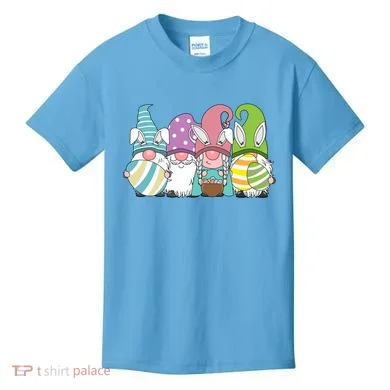 Gnome Easter Egg Hunt Kids T-Shirt