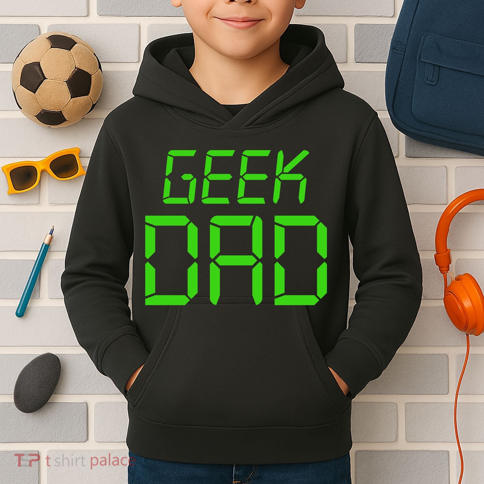Geek Dad Kids Hoodie