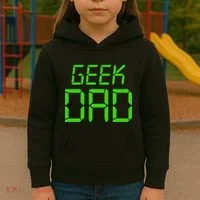 Geek Dad Kids Hoodie thumb 3