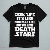 Geek Life Is Normal But We Have Death Stars T-Shirt thumb 5