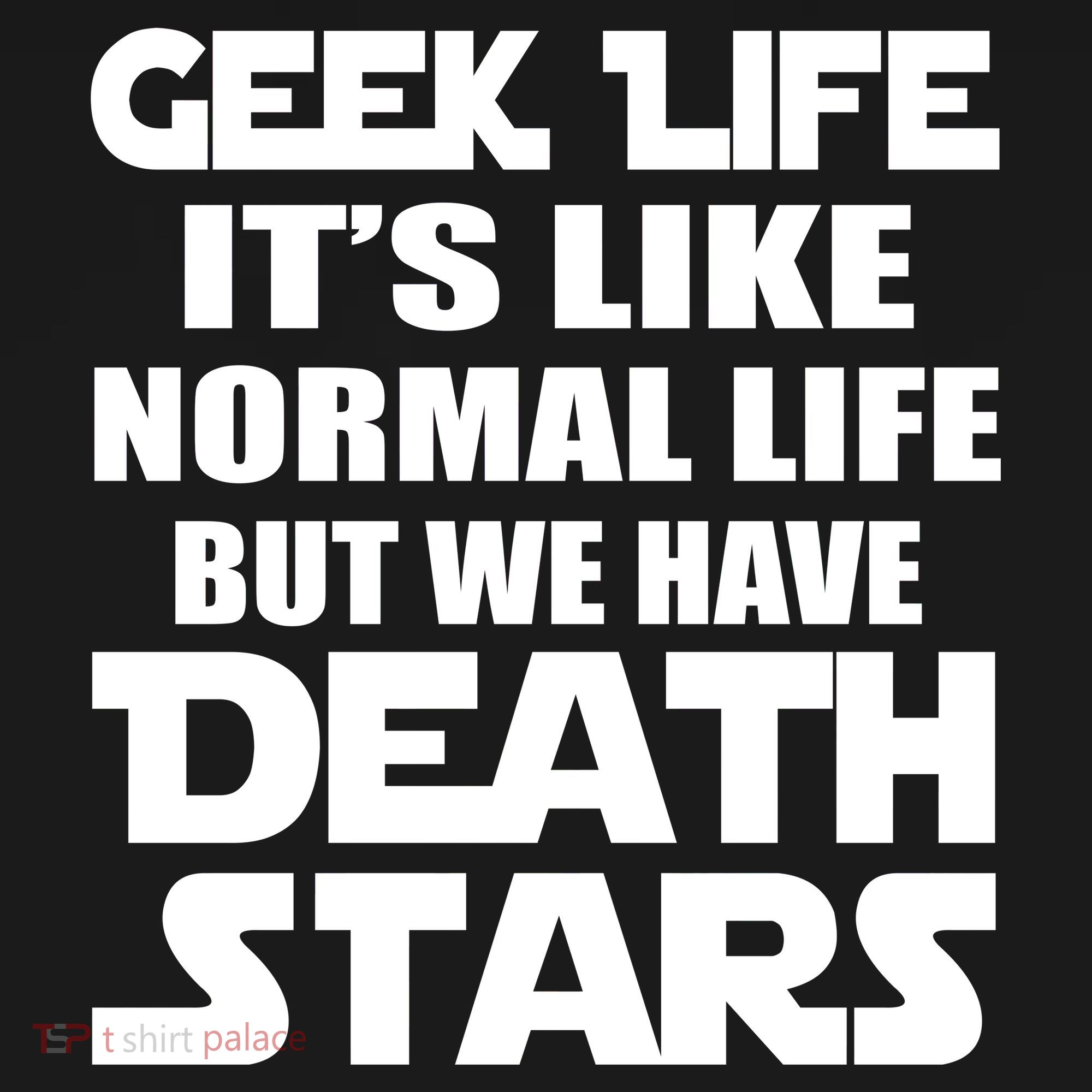 Geek Life Is Normal But We Have Death Stars Ornament