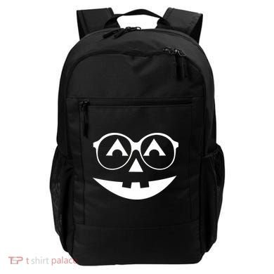 Geeky Pumpkin Jack O Lantern Backpack