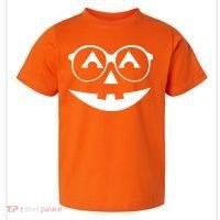 Geeky Pumpkin Jack O Lantern Toddler T-Shirt thumb 0