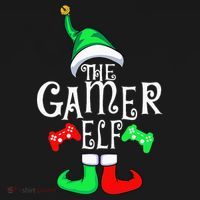 Gamer ELF Family Matching Christmas Xmas Gaming Gifts Sweatshirt thumb 3
