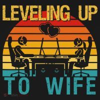 Gamer Engagement Future Mr & Mrs Leveling Up To Wife Ornament thumb 1
