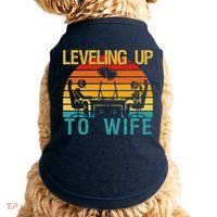 Gamer Engagement Future Mr & Mrs Leveling Up To Wife Doggie Tank thumb 0