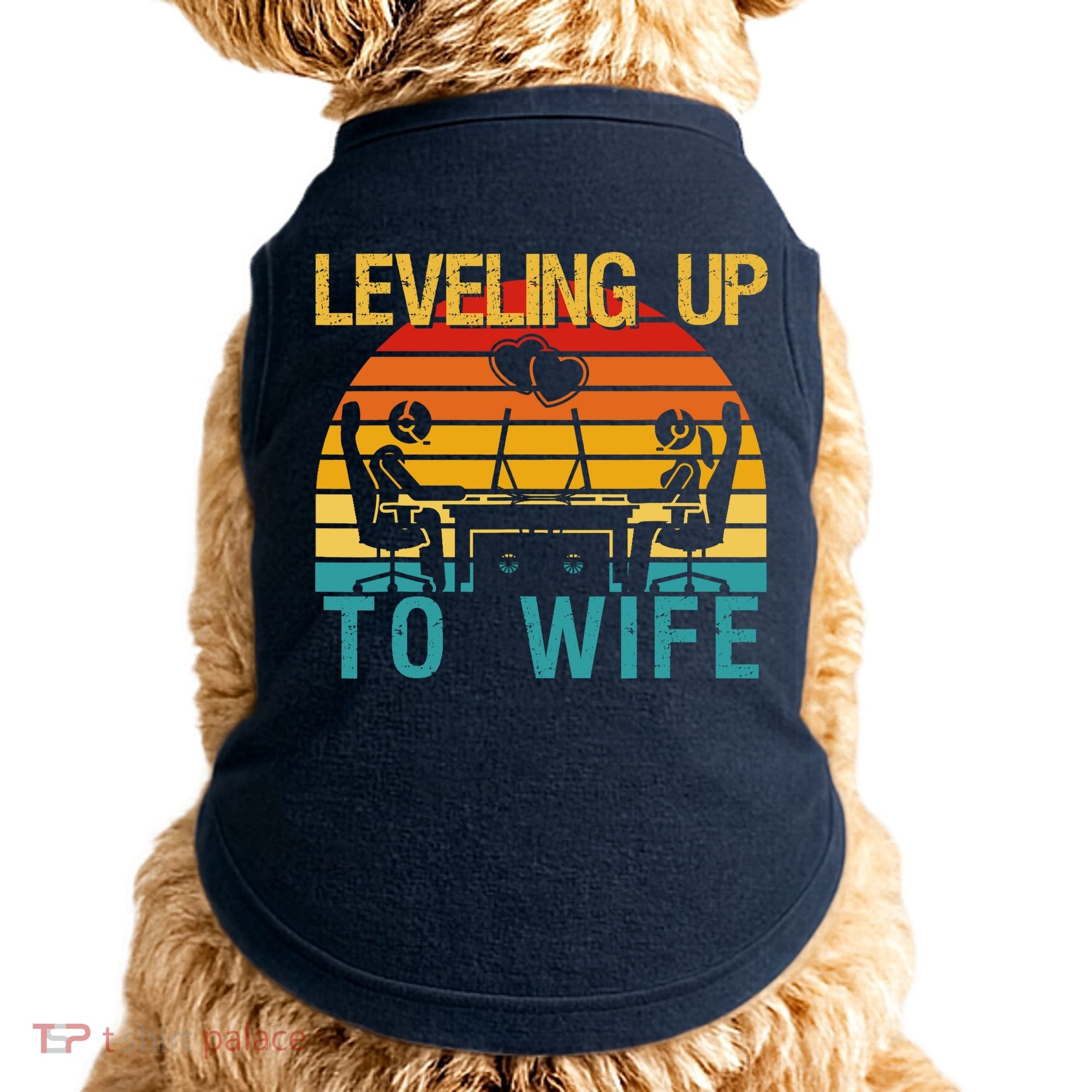 Gamer Engagement Future Mr & Mrs Leveling Up To Wife Doggie Tank