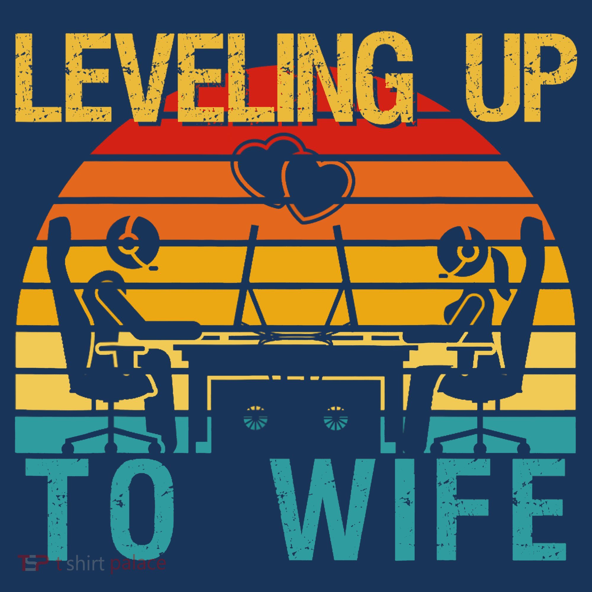Gamer Engagement Future Mr & Mrs Leveling Up To Wife Women's Hoodie