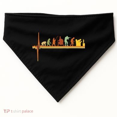 Gaming Evolution Funny Retro Video Game Console Gamer USA-Made Doggie Bandana