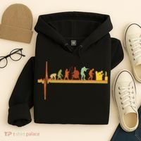 Gaming Evolution Funny Retro Video Game Console Gamer Hoodie thumb 4