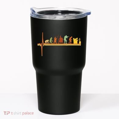 Gaming Evolution Funny Retro Video Game Console Gamer Tumbler
