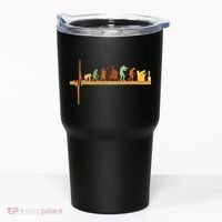 Gaming Evolution Funny Retro Video Game Console Gamer Tumbler thumb 0