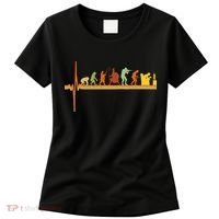 Gaming Evolution Funny Retro Video Game Console Gamer Women's T-Shirt thumb 0
