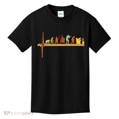 Gaming Evolution Funny Retro Video Game Console Gamer Kids T-Shirt