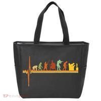 Gaming Evolution Funny Retro Video Game Console Gamer Tote Bag thumb 0