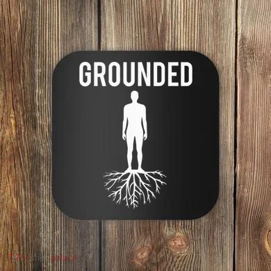 Grounded Earthing Coaster