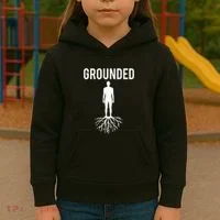 Grounded Earthing Kids Hoodie thumb 3