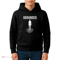 Grounded Earthing Kids Hoodie thumb 4