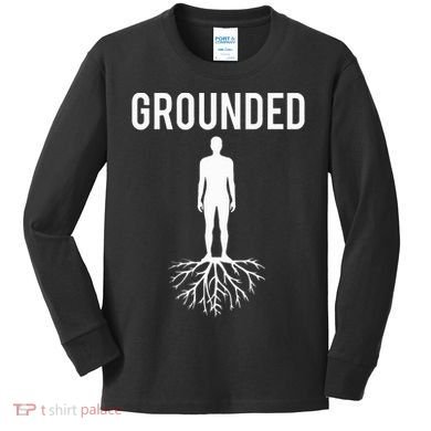 Grounded Earthing Kids Long Sleeve Shirt