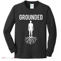 Grounded Earthing Kids Long Sleeve Shirt thumb 0