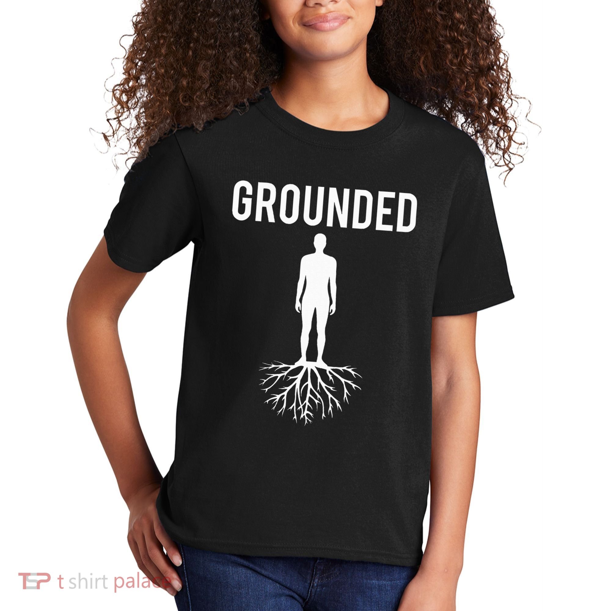 Grounded Earthing Kids T-Shirt