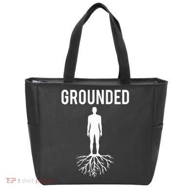 Grounded Earthing Tote Bag