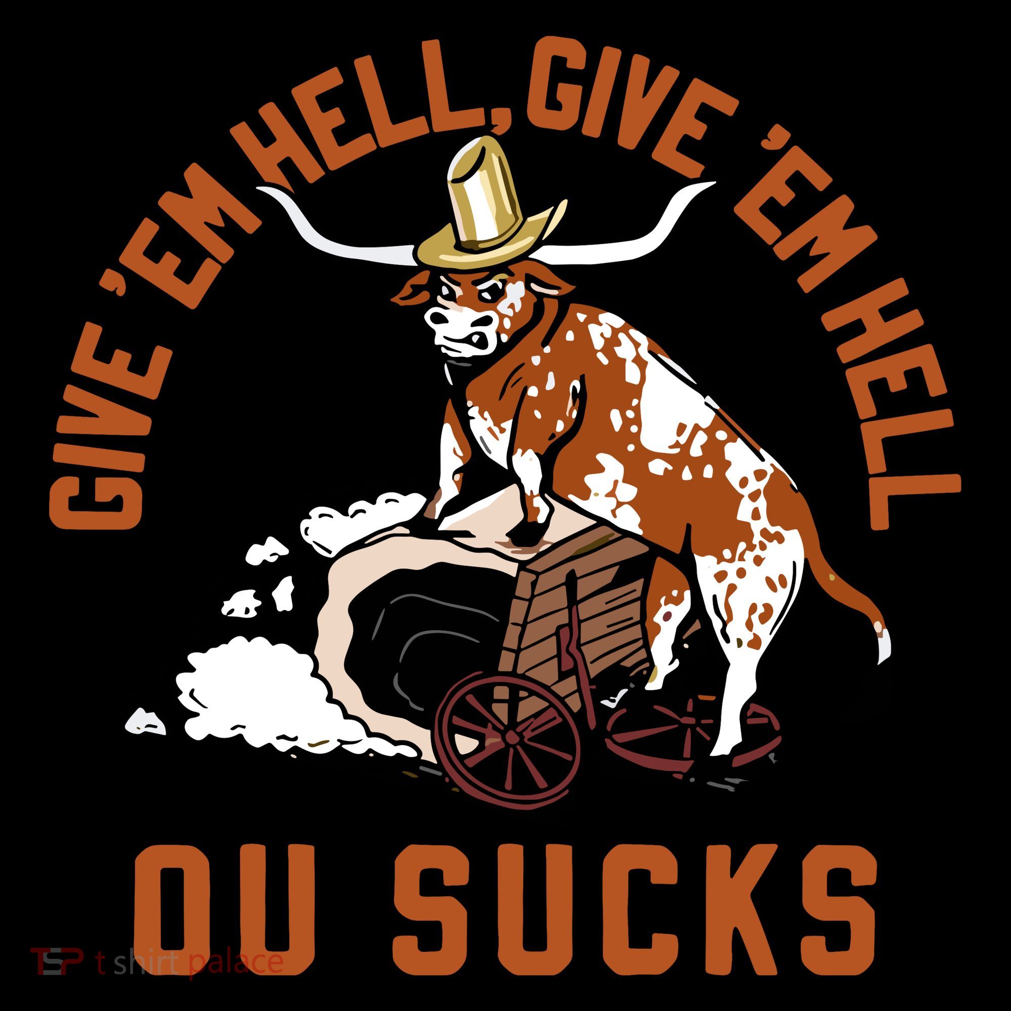 Give Em Hell Give Em Hell Ou Sucks Ornament