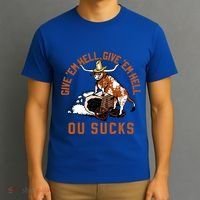 Give Em Hell Give Em Hell Ou Sucks T-Shirt thumb 3