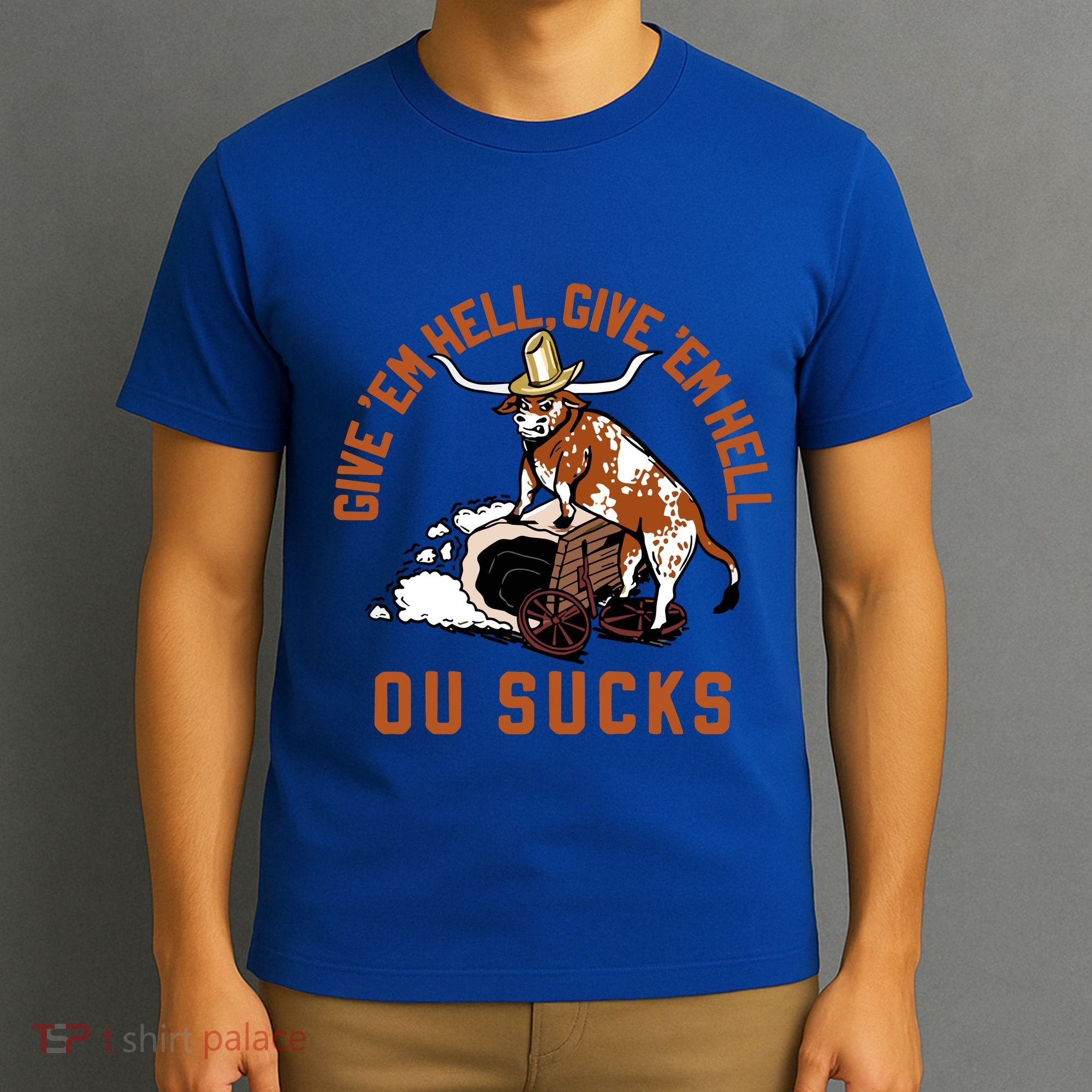 Give Em Hell Give Em Hell Ou Sucks T-Shirt
