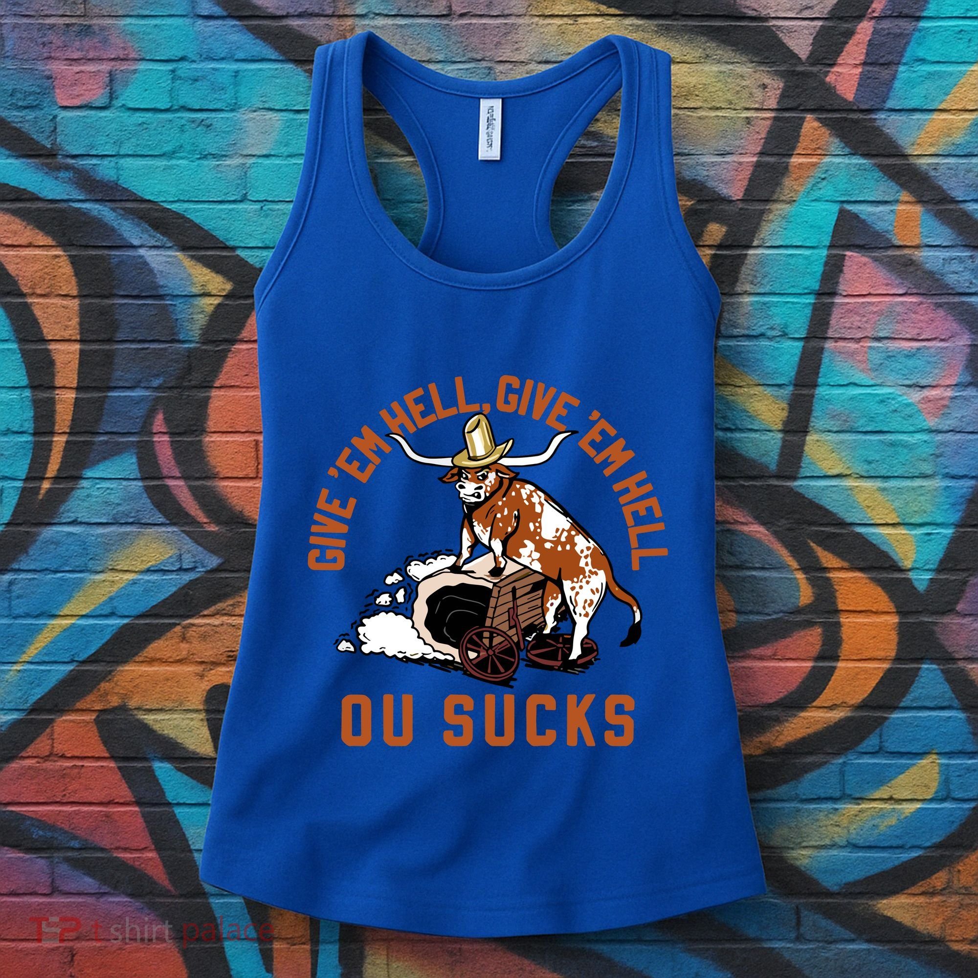 Give Em Hell Give Em Hell Ou Sucks Women's Tank Top
