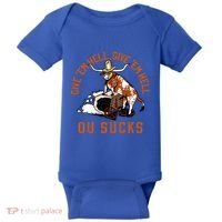 Give Em Hell Give Em Hell Ou Sucks Baby Bodysuit thumb 0