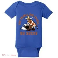 Give Em Hell Give Em Hell Ou Sucks Baby Bodysuit thumb 0
