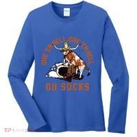 Give Em Hell Give Em Hell Ou Sucks Women's Long Sleeve Shirt thumb 0