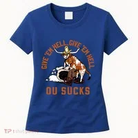 Give Em Hell Give Em Hell Ou Sucks Women's T-Shirt thumb 0
