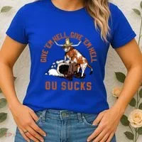 Give Em Hell Give Em Hell Ou Sucks Women's T-Shirt thumb 2