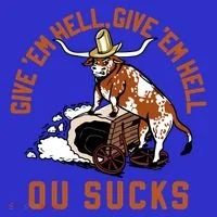 Give Em Hell Give Em Hell Ou Sucks Women's T-Shirt thumb 6
