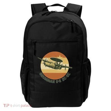 Grumman E-2 Hawkeye Retro Military Aircraft  Backpack