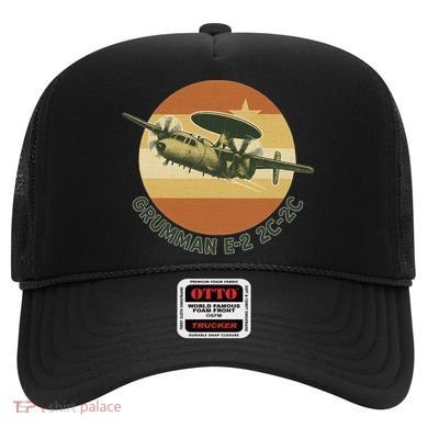 Grumman E-2 Hawkeye Retro Military Aircraft  Hat